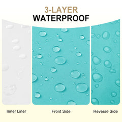 downluxe primer plano tejido oxford impermeable para protección contra humedad