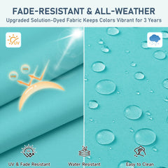downluxe fabric with water beading demonstrating water-resistant surface and easy cleaning