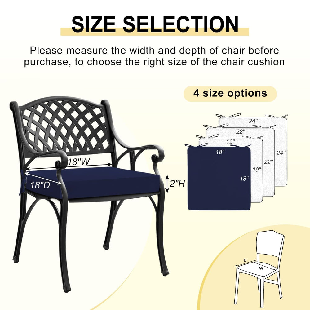 downluxe foam cross-section showing 2-inch thickness and supportive 28D foam comfort