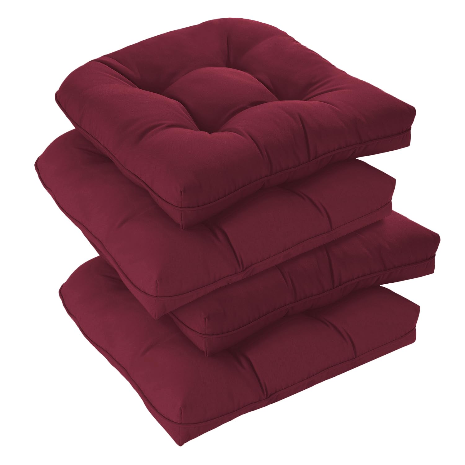 downluxe front view burgundy set showing vibrant color and inviting comfort