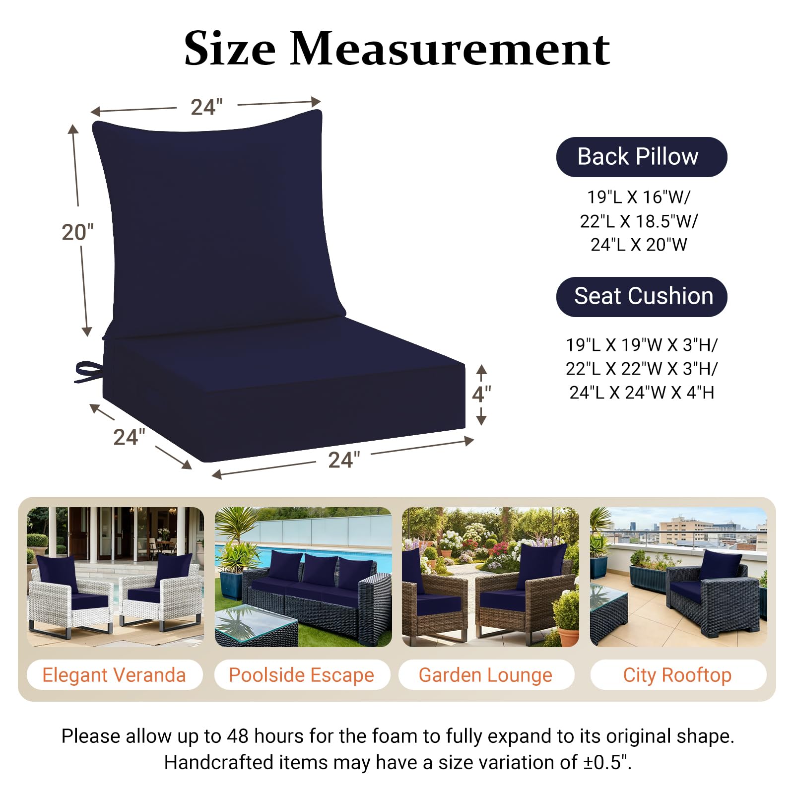 downluxe in use on deck sofa creating cozy seating for outdoor gatherings