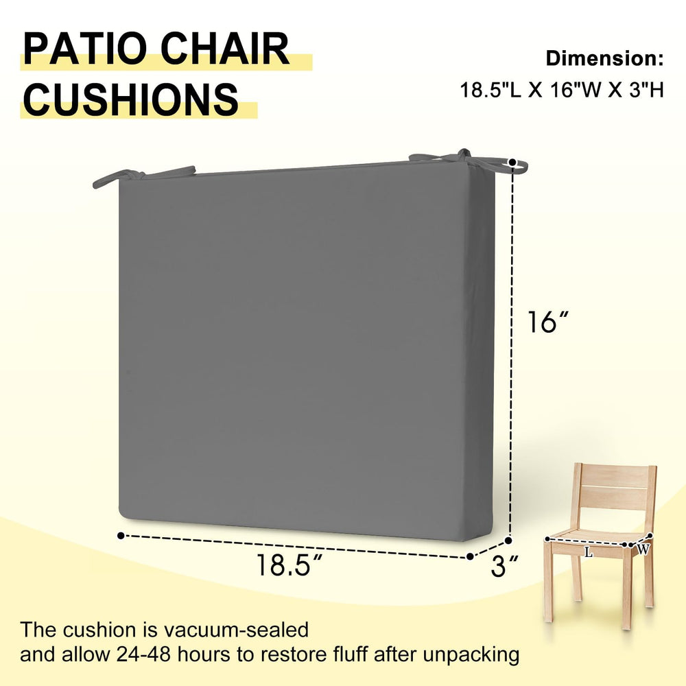 downluxe vacuum-packed cushions ready-to-open showing compact-shipping benefit