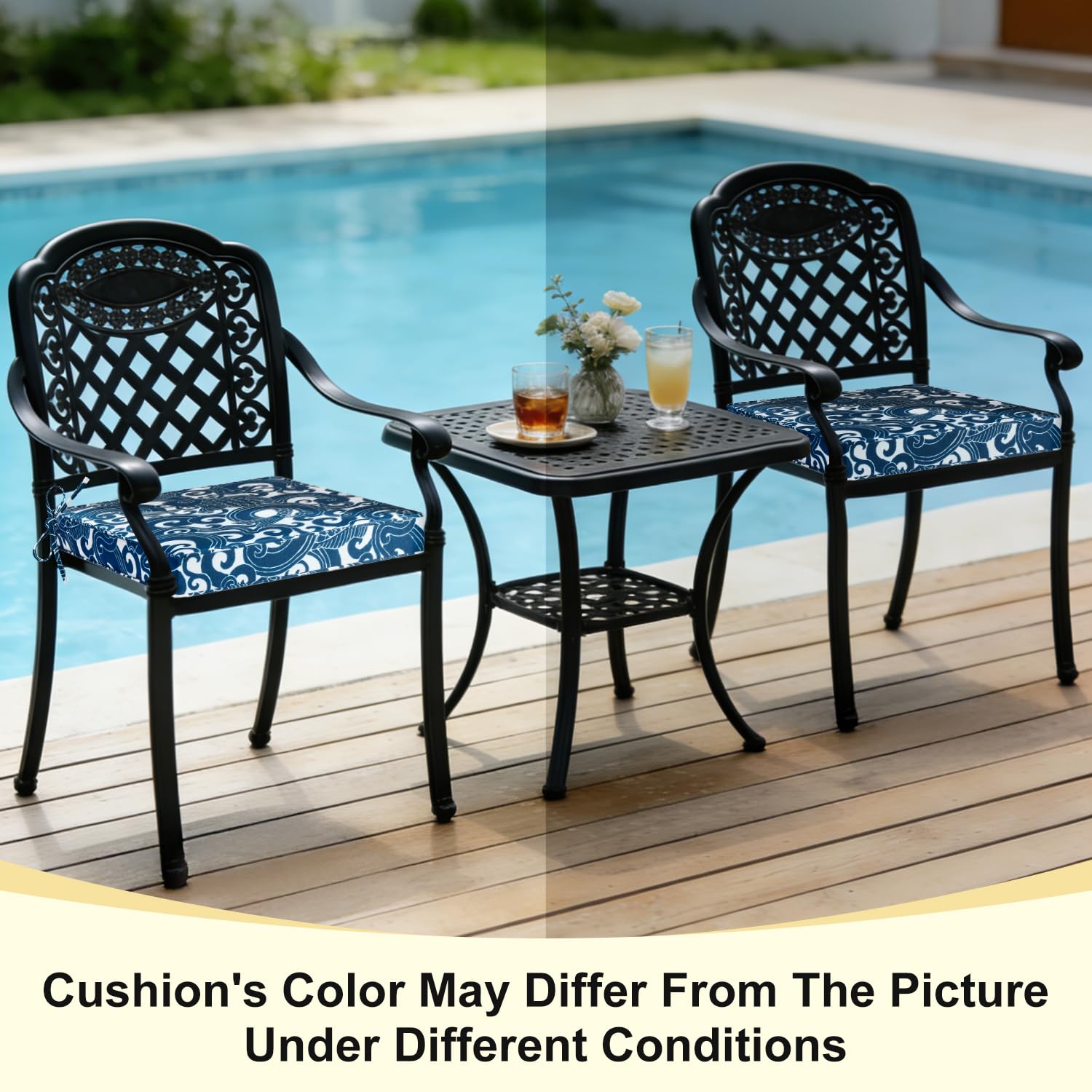 downluxe open box with four cushions and separate covers showing included contents