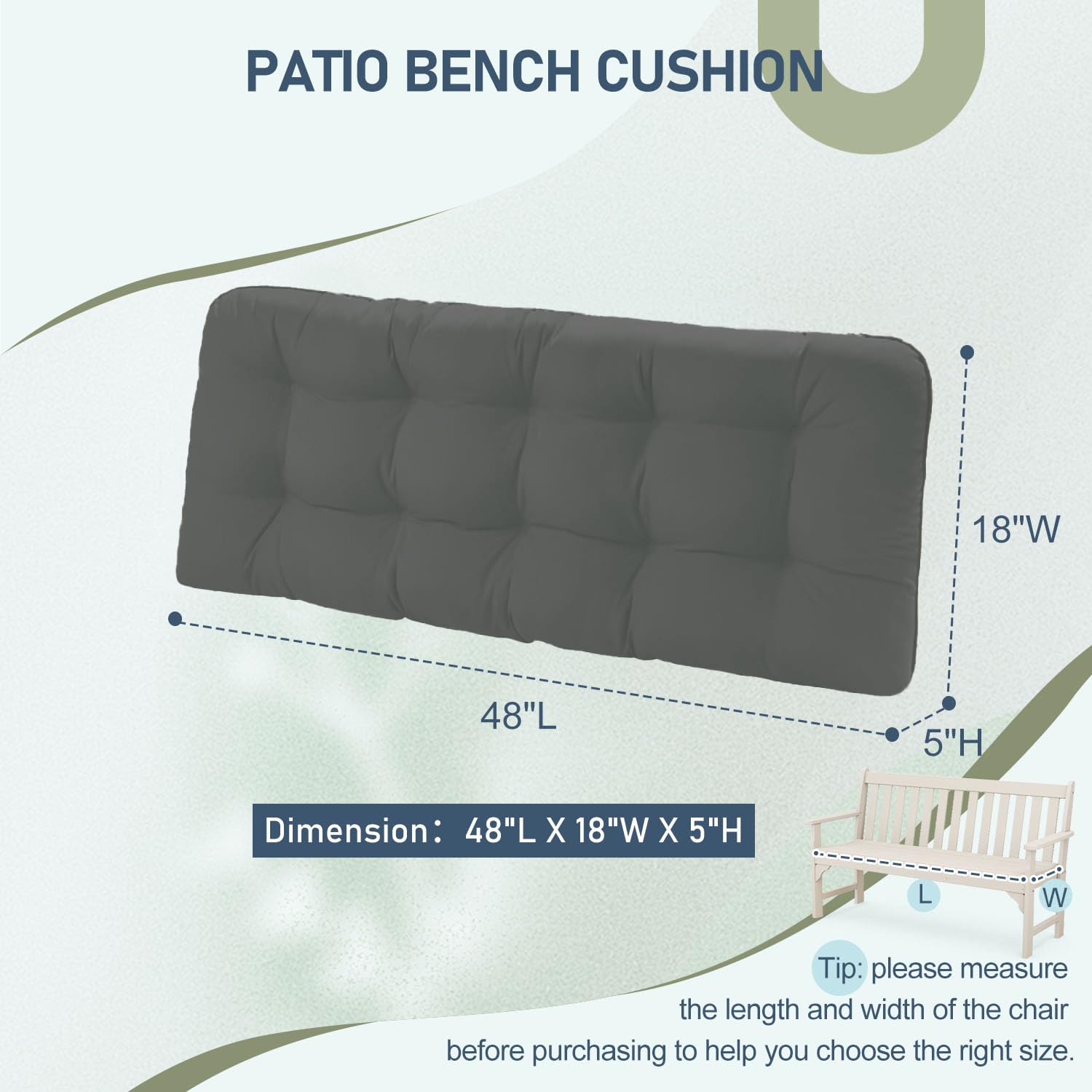 downluxe scale with ruler and bench showing accurate 48x18x5 dimensions for proper fit