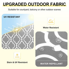 downluxe side profile showing 2-inch high-density foam thickness that provides steady support and comfort