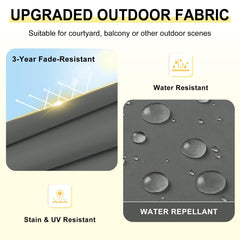 downluxe side profile highlighting 2-inch foam thickness for comfortable support