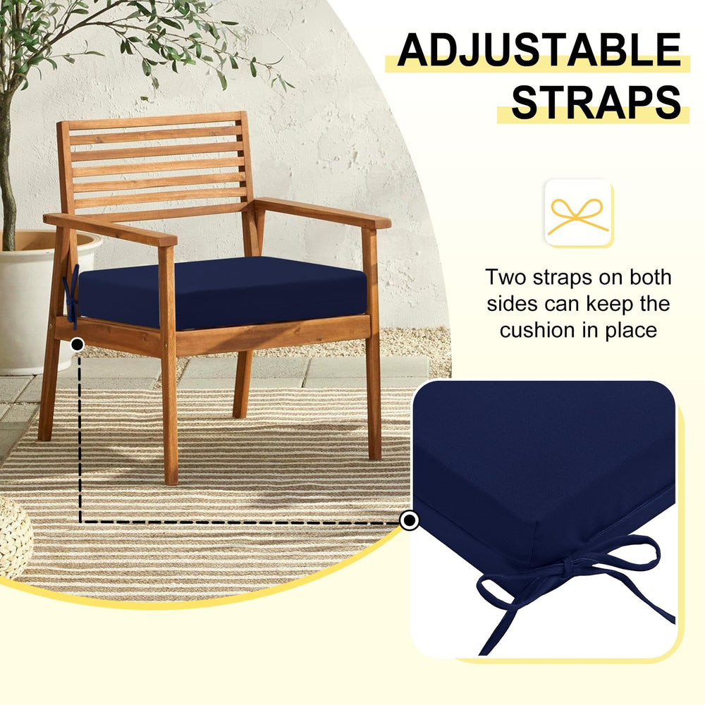 downluxe stacked cushions size comparison showing compact profile