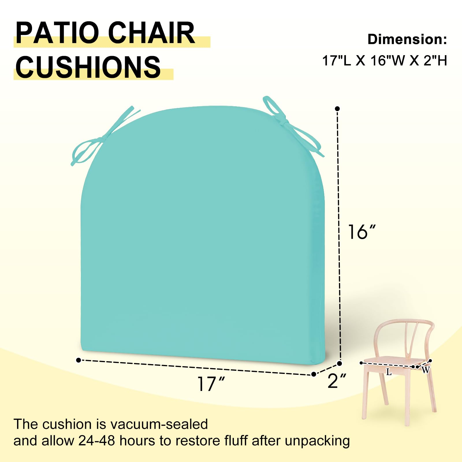 downluxe two stacked cushions showing thickness and pair value benefit
