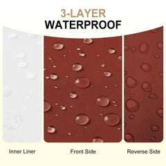 downluxe primer plano tela Oxford repelente al agua con textura duradera