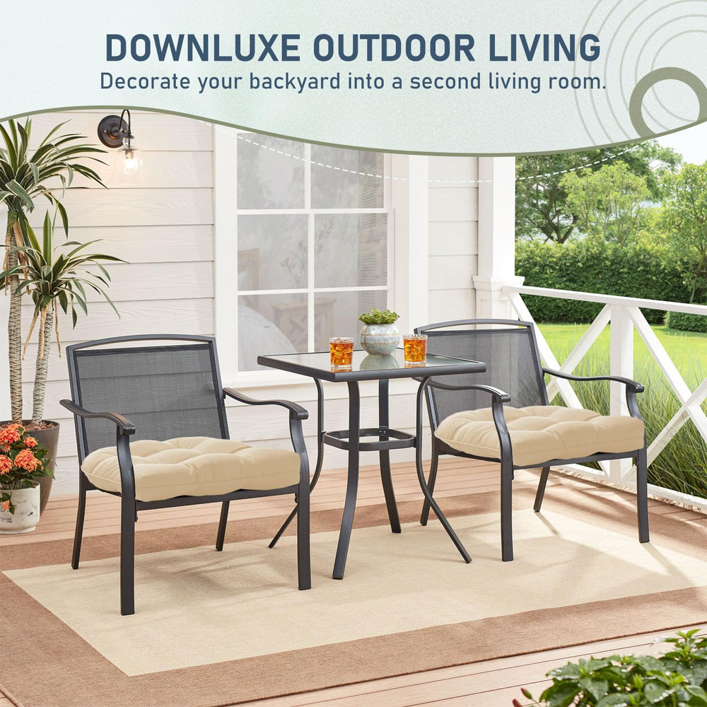 downluxe unpacked cushion regaining loft within 24-48 hours for comfort