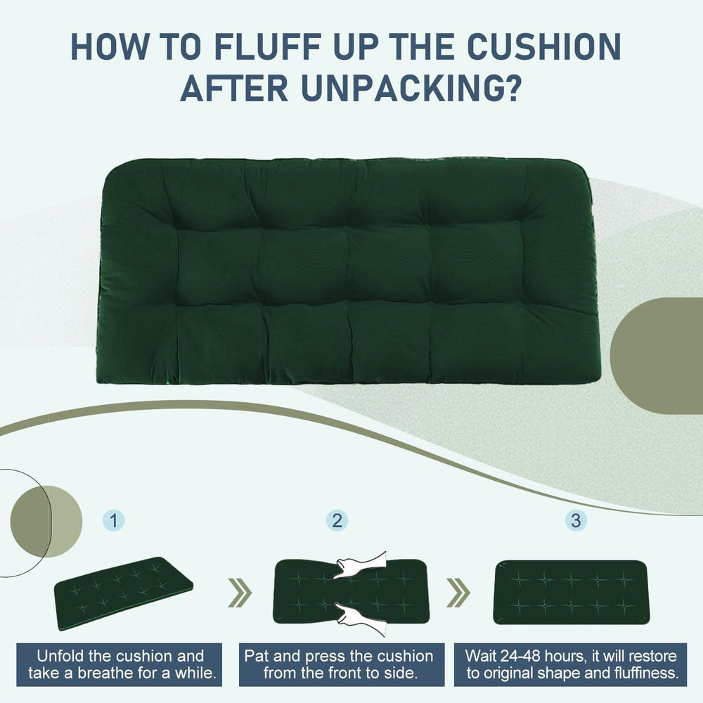 downluxe vacuum-packed cushion being unpacked to regain loft and shape