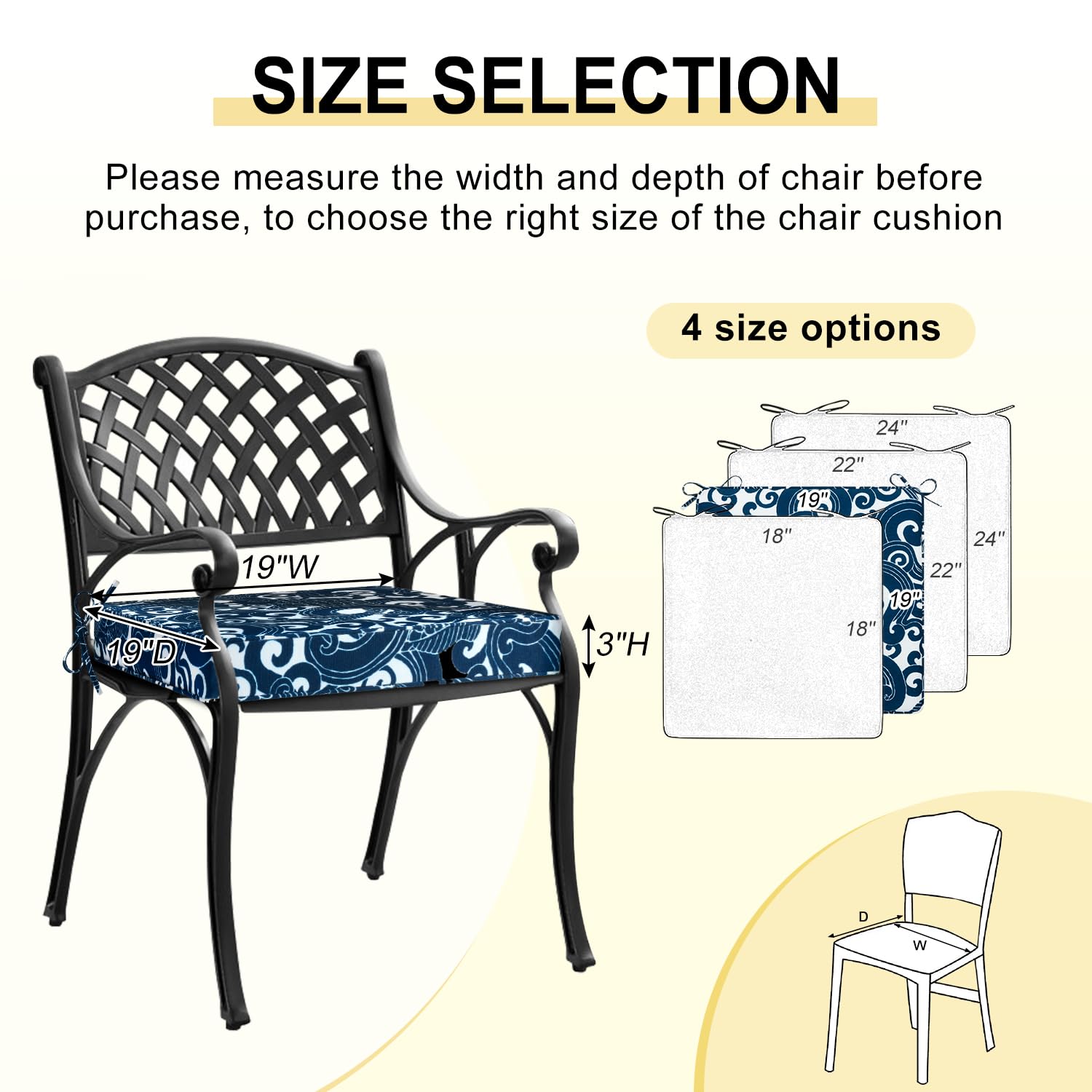 downluxe hidden zipper and handle detail for easy removal and carrying convenience