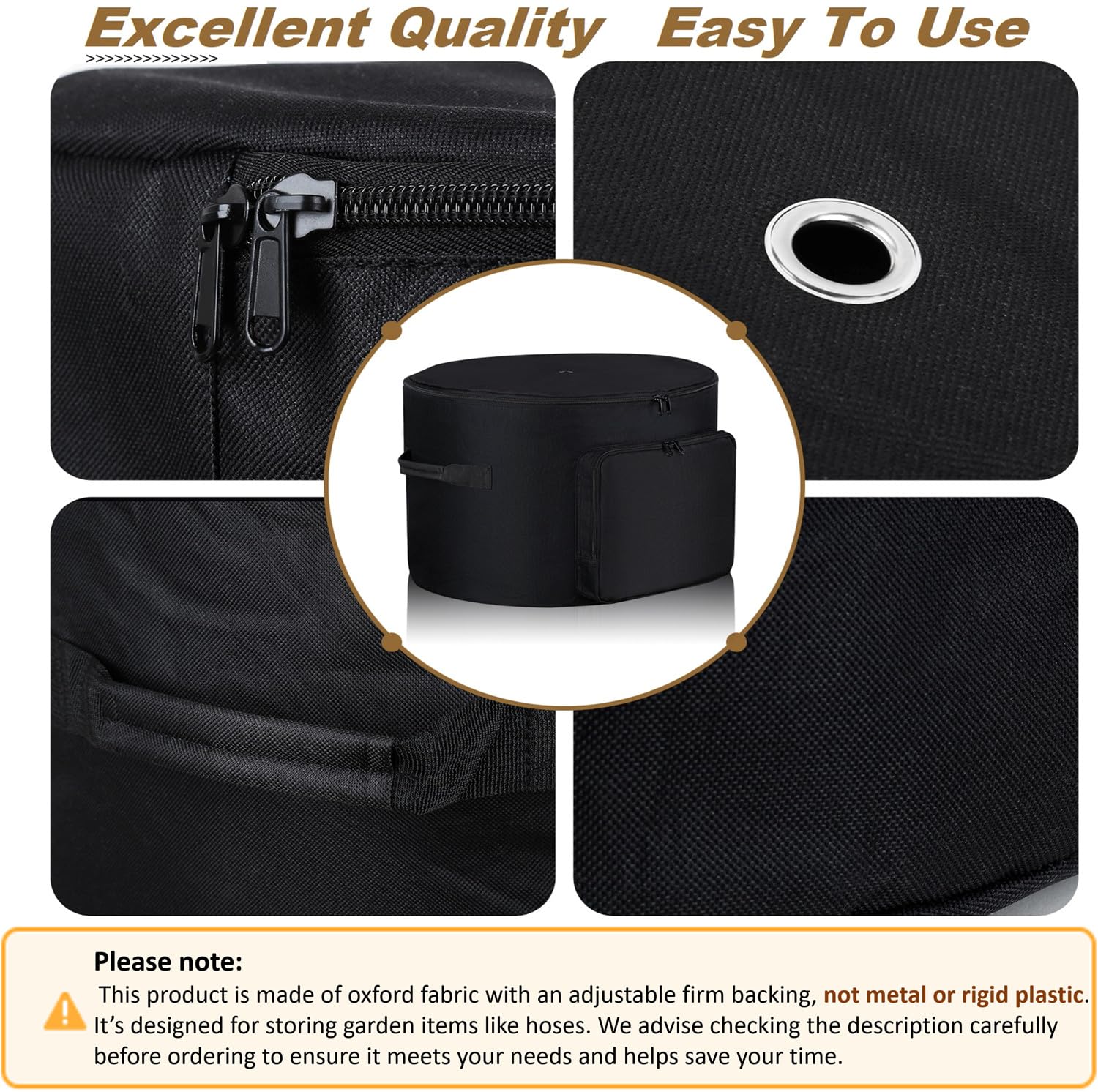 DoYiTiJQJ exterior pockets holding garden tools for organized work