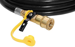 DOZYANT closeup of solid brass fittings for corrosion resistance and secure seal