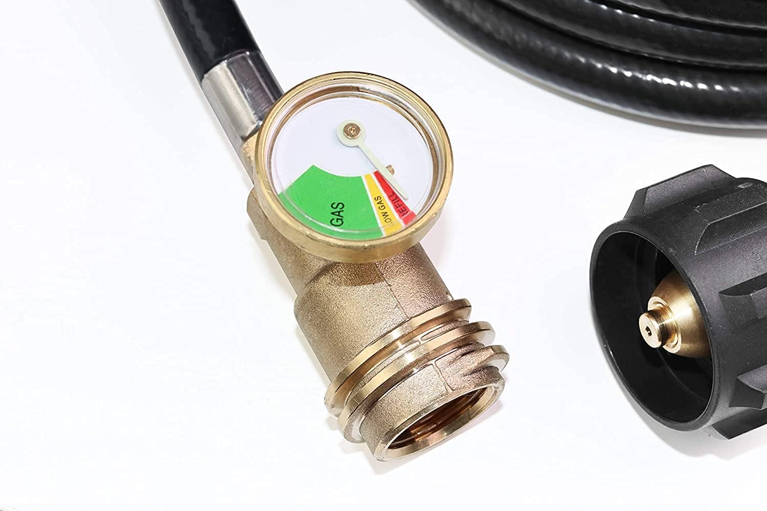 DOZYANT valve thread detail showing robust threading for leak-resistant seal