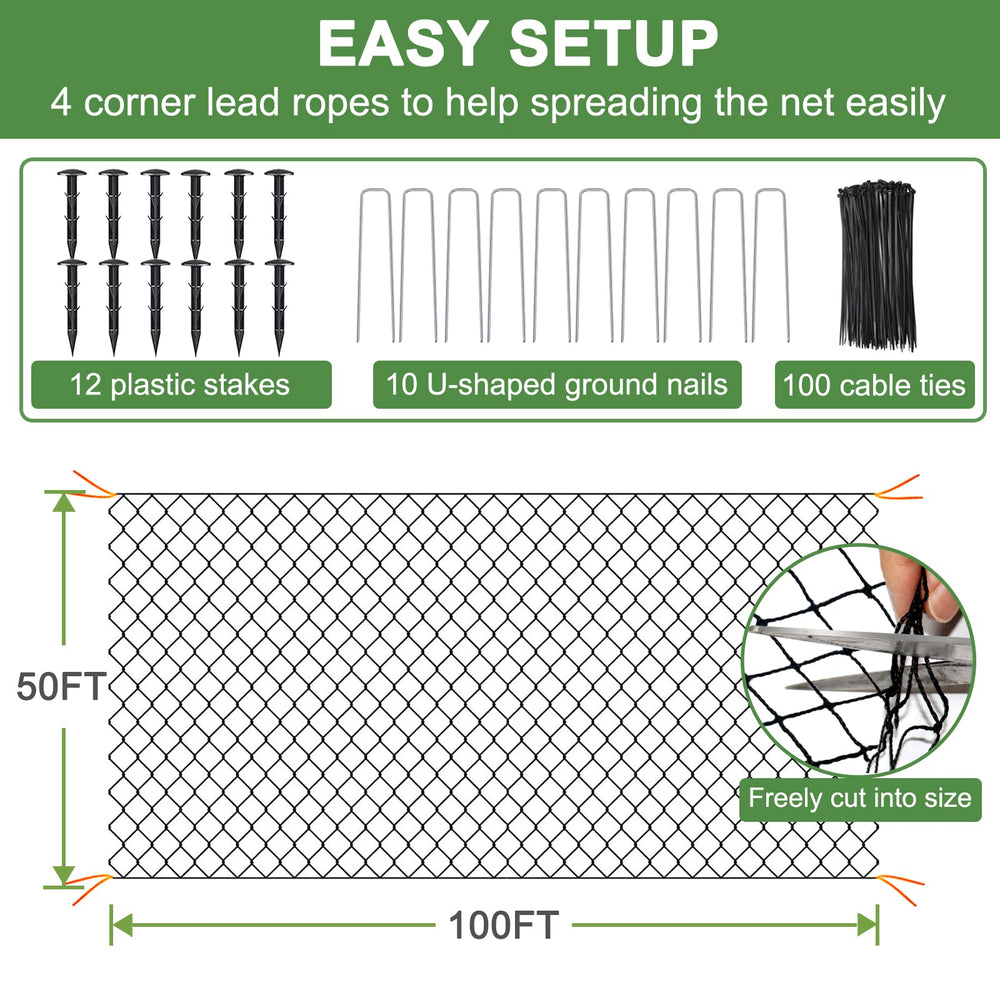 DQS corner rope and included fasteners illustrating easy anchoring and secure fit