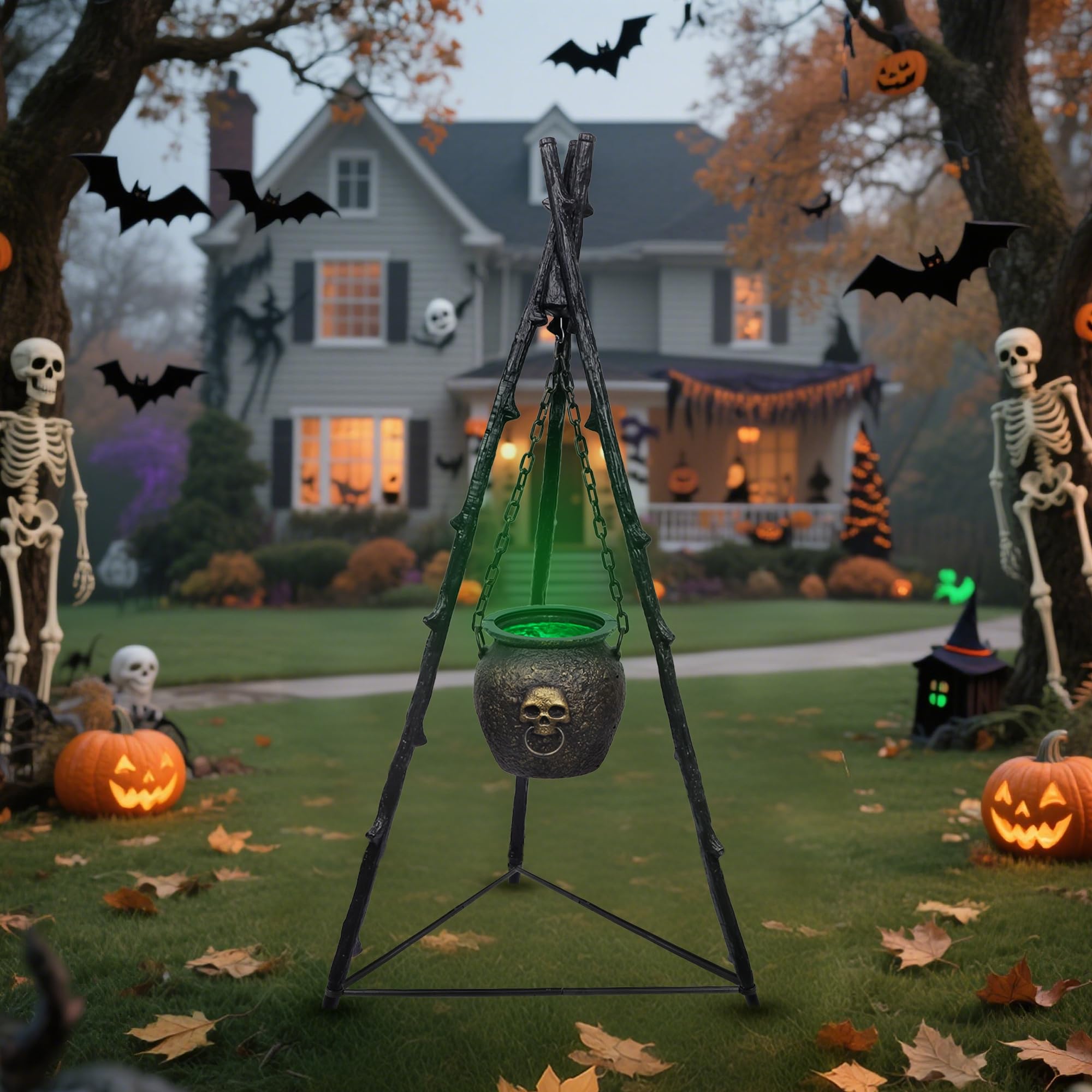 DR.DUDU tripod base detail showing stable design for outdoor displays