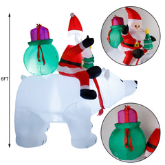 DR.DUDU polar bear detail highlights durable fabric and cheerful design