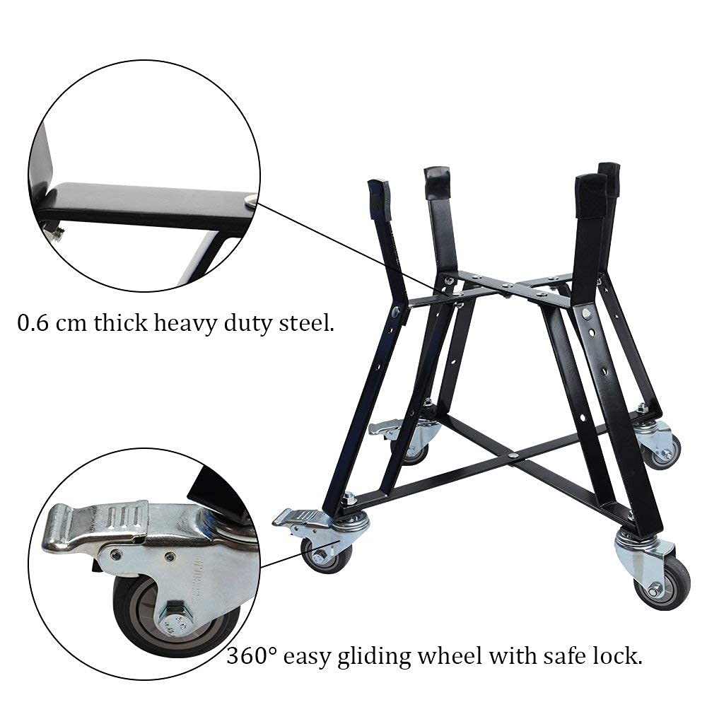 Dracarys side profile with medium kamado demonstrating raised cooking height and convenience