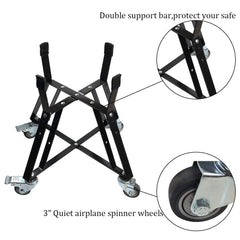 Dracarys underside support detail showing powder-coated steel strength and durable construction