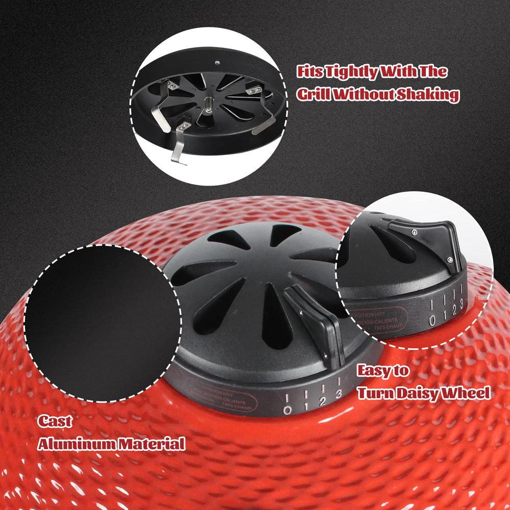 Dracarys vent in use with high heat flames showing strong airflow management
