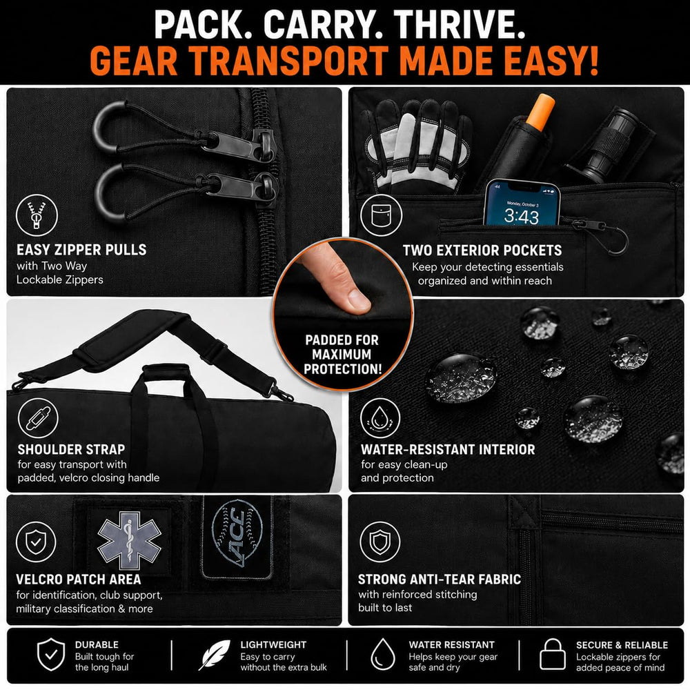DRAGONXT carried with adjustable shoulder strap for comfortable transport