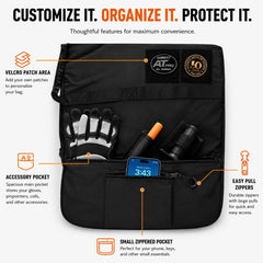 DRAGONXT interior water-beading lining for easy cleanup and protection
