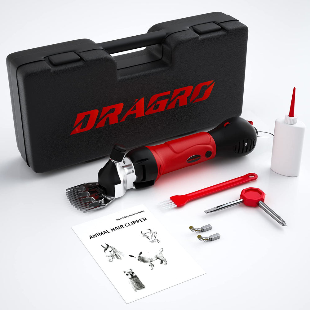 Dragro close-up of sharp blades highlighting durability and precision