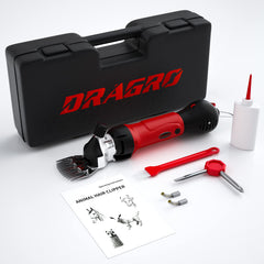 Dragro close-up of sharp blades highlighting durability and precision