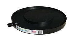 Drain Away Tray front view showing stable rim and pot support benefit