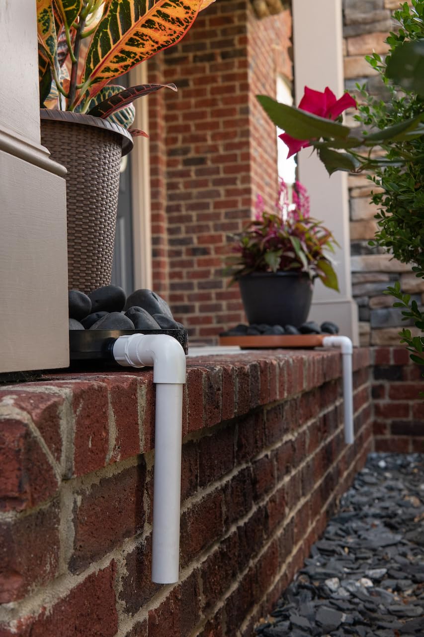 Drain Away Tray stacked storage saving space between seasons