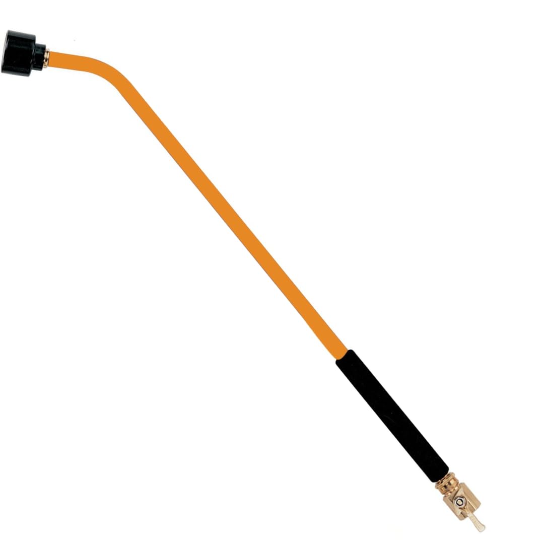 Dramm ColorMark front view orange showcasing wand design and easy reach