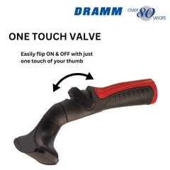 Dramm fan spray pattern watering seedlings evenly to protect delicate growth