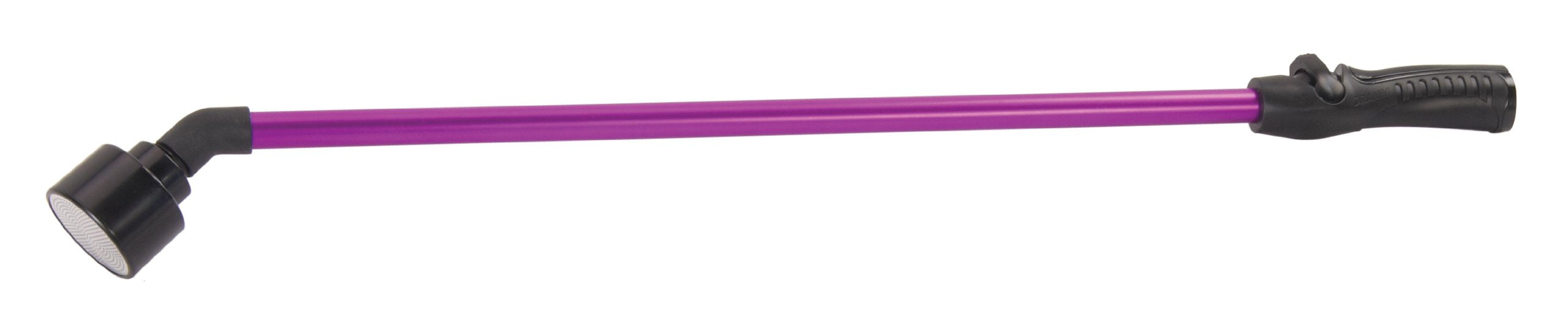 Dramm One Touch Rain Wand front view showing berry finish and full-length benefit