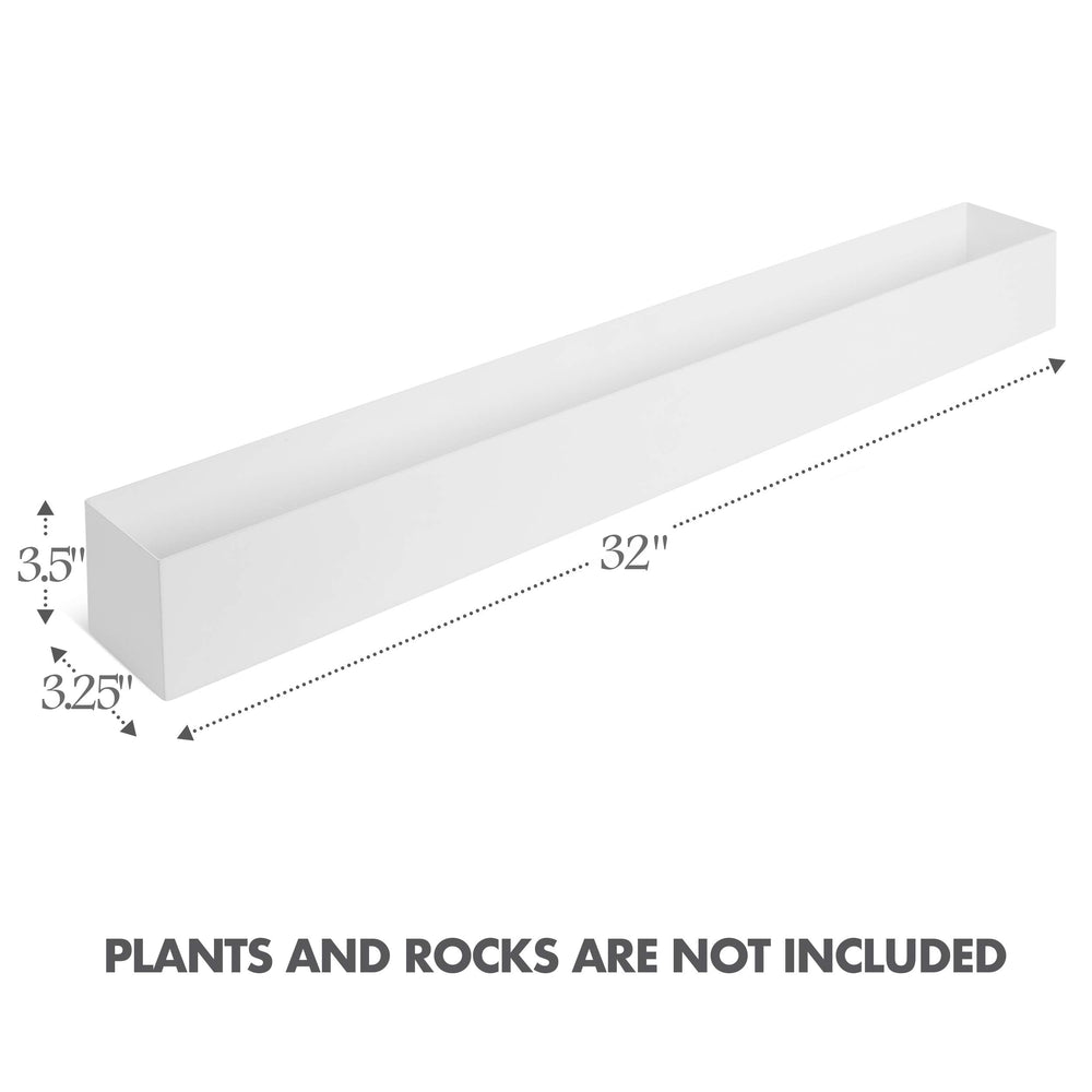 DR&Co planter close-up of seam weld and powder coat showing watertight durability benefit