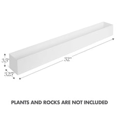 DR&Co planter close-up of seam weld and powder coat showing watertight durability benefit