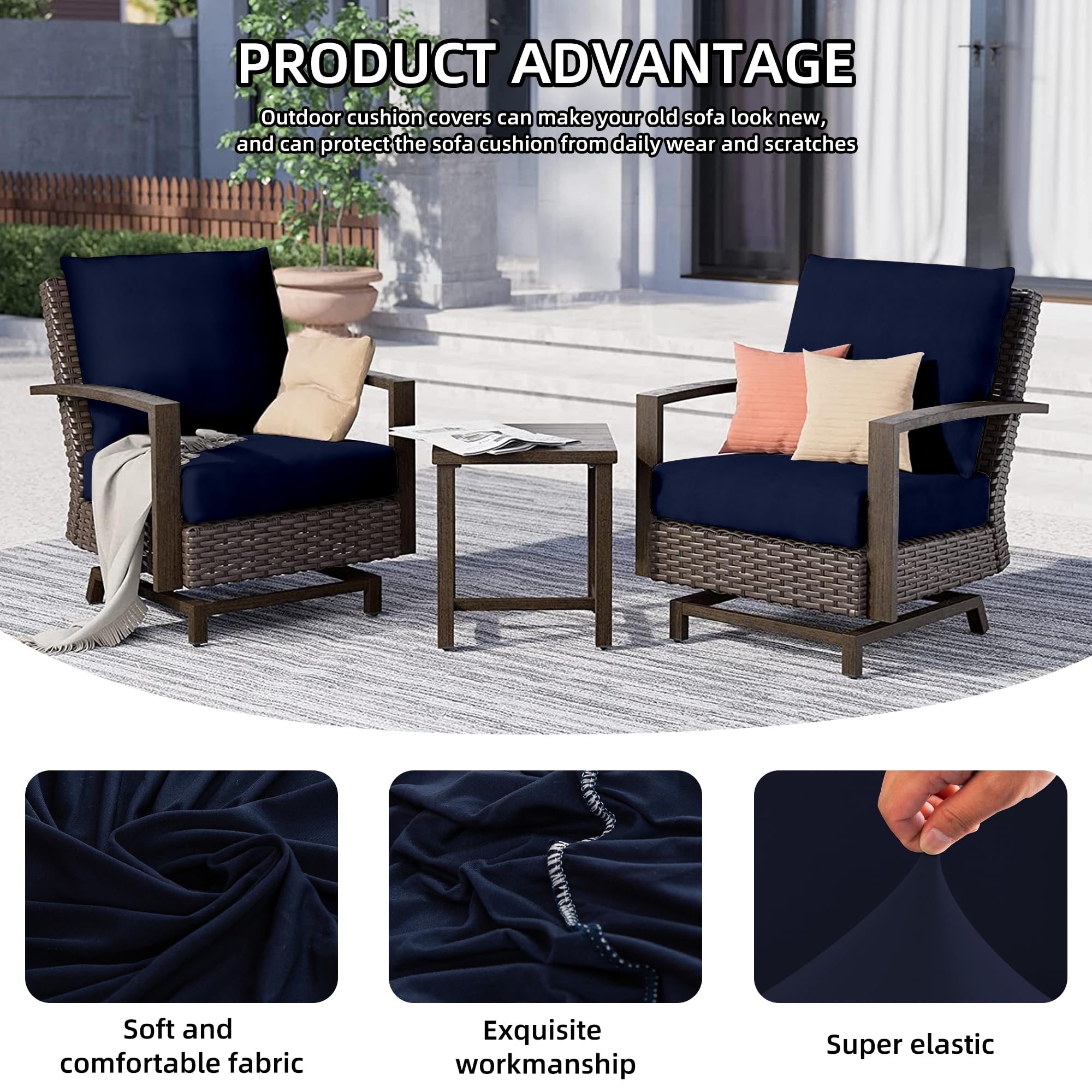 DREAHOTEXTIL cushion on lounge chair in use illustrating comfort and fit