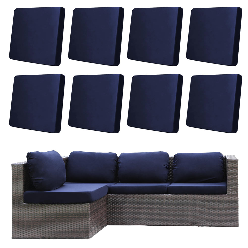 DREAHOTEXTIL front view of covers on patio showing unified style and protection