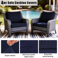 DREAHOTEXTIL cushion cover beside ruler illustrating compatible size range benefit