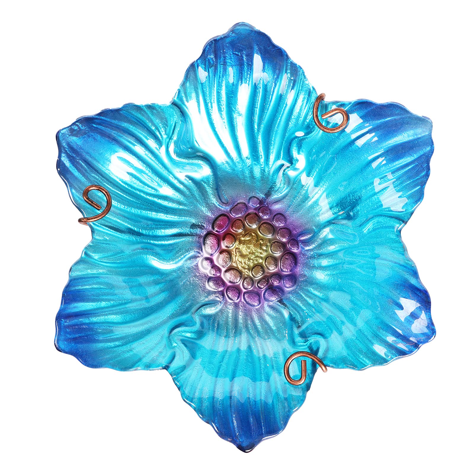 DREAM GARDEN close-up of flower-patterned glass showing durable finish