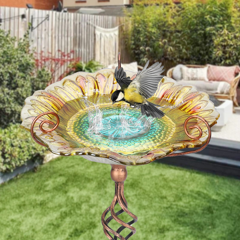 DREAM GARDEN metal stake pieces assembled, four-pronged base boosts stability