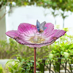 DREAM GARDEN metal stake four-pronged base detail providing improved ground stability