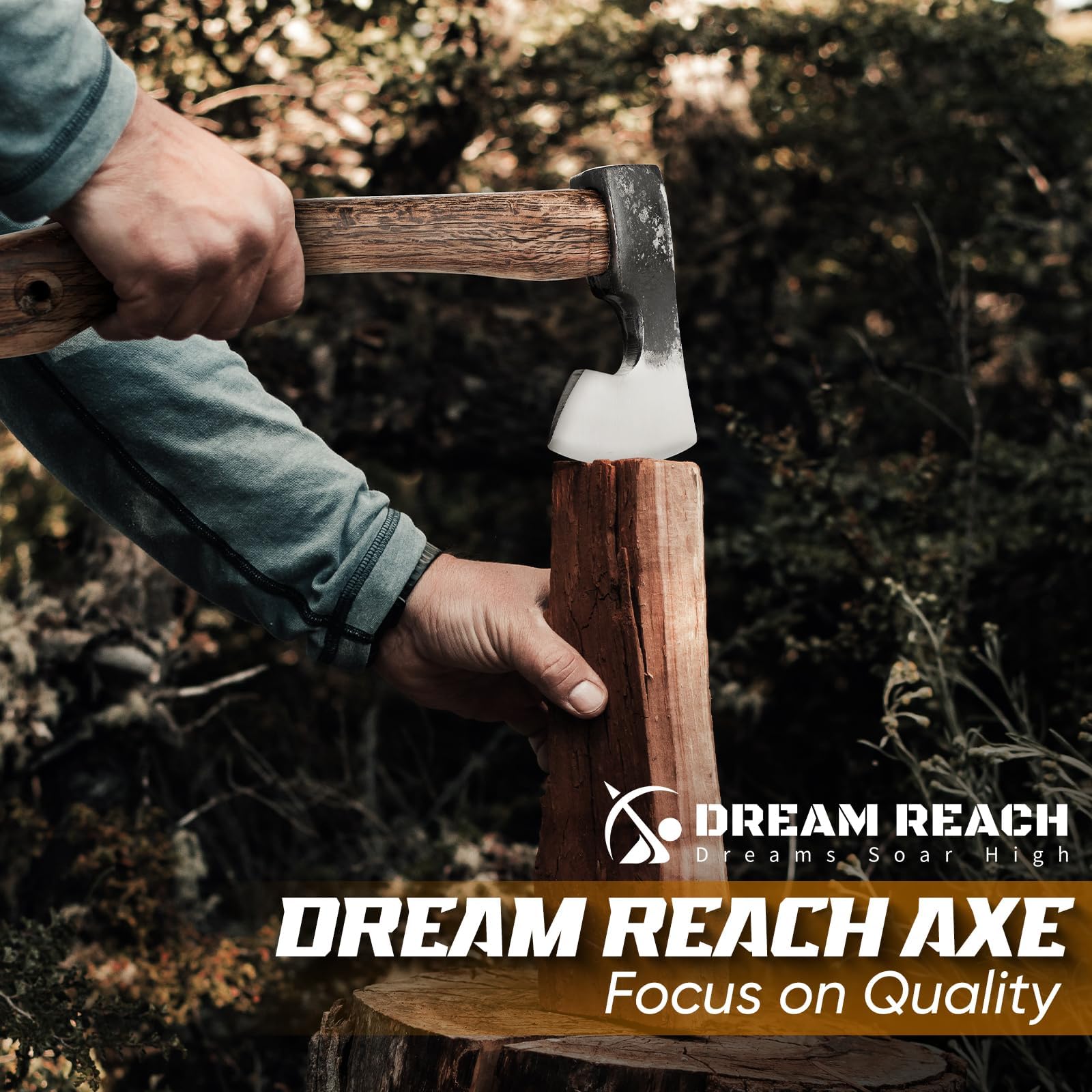Dream Reach blade close-up highlighting layered steel edge for long-lasting sharpness