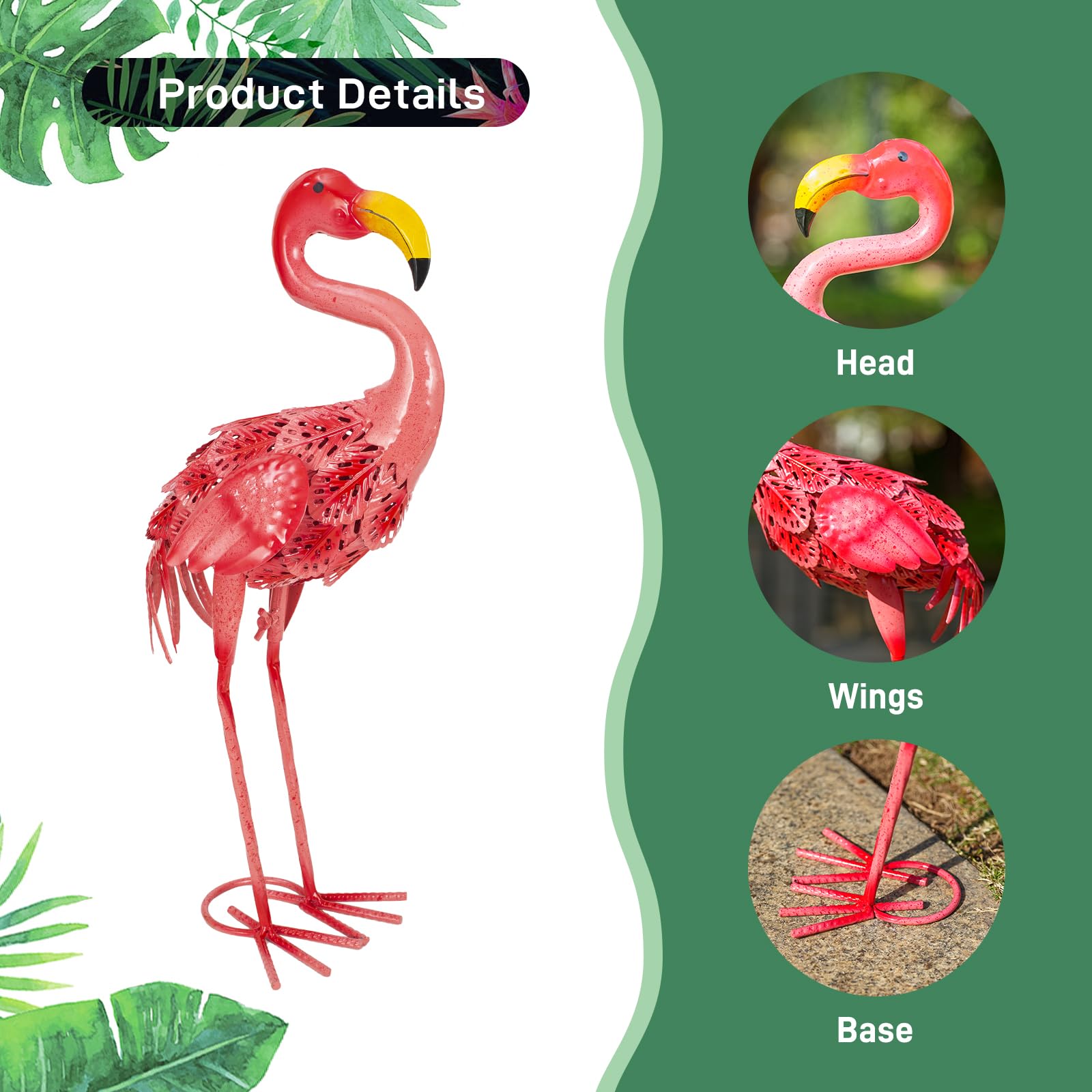 dreamskip flamingo on patio table adding bright accent and outdoor charm