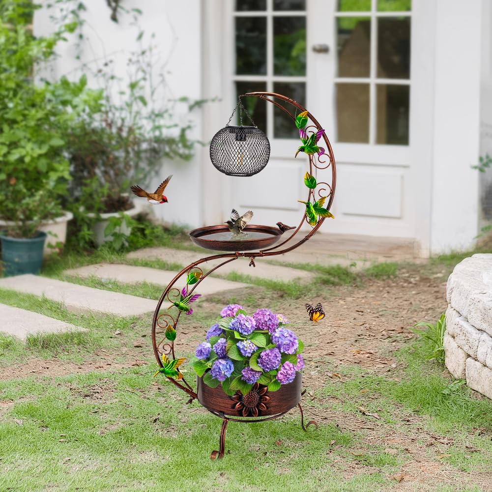 DREAMSOUL close-up of hand-painted hummingbird and leaf accents for charm