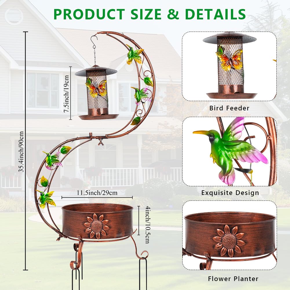 DREAMSOUL close-up sunflower planter detail enhancing garden style