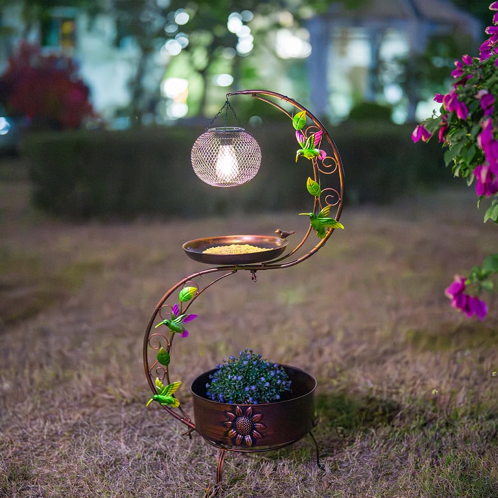 DREAMSOUL planter filled with flowers displaying dual-purpose garden use