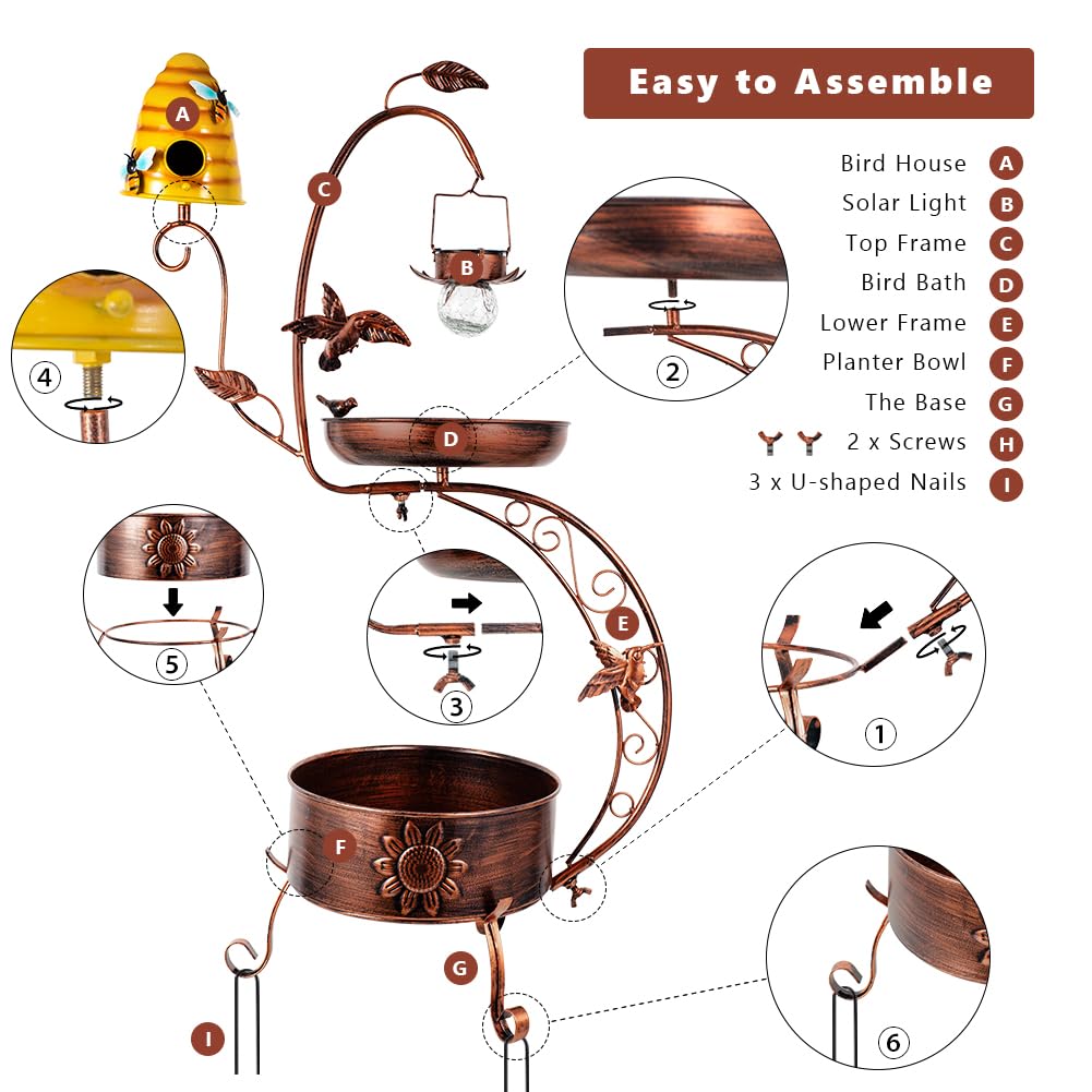 DREAMSOUL hand next to product to show scale and compact garden-friendly size