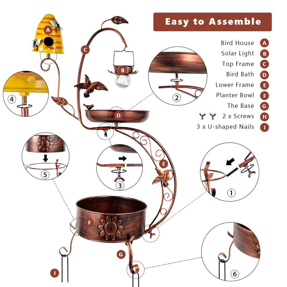 DREAMSOUL hand next to product to show scale and compact garden-friendly size