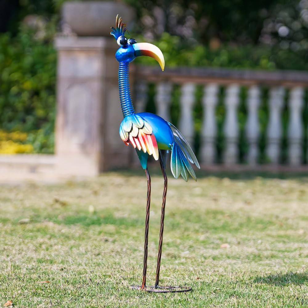 DREAMSOUL beside garden tools demonstrating 30-inch scale and visibility